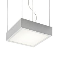 STRUCTURAL LED 20x20 závěsná česaný hliník 230V LED 12W 3000K RENDL R13709