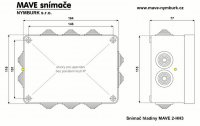 MAVE 350230 Snímač hladiny MAVE 2-HH3