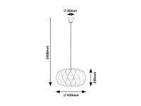 ORMINI matná E27 1x 25W IP20 bílá RABALUX 72003