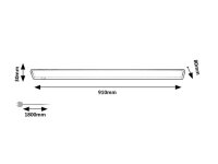 EASYLIGHT2 LED 15W IP20 stříbrná 4000K 1150lm RABALUX 78062