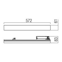 XTRADE LINEAR LIGHT FITTING  for TKN OPA