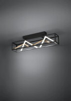 Stropní svítidlo PENELA LED-CCT černá/zlatá 45W IP20 EGLO 390416