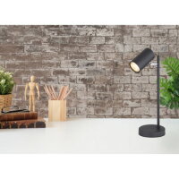 Stolní svítidlo ROBBY černá 1xGU10 LED 5W 230V GLOBO 57910TB