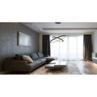 Závěsné svítidlo RALPH černá LED 42W 230V 130-1500lm 3000K GLOBO 67192-42B