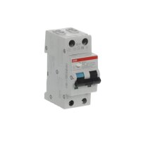 ABB DS201 B16 A10 kombinace jistič/chránič 2P (1P+N) 16A 10mA B 6kA A
