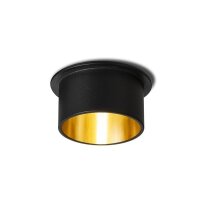 ORTA zápustná černá/zlatá 230V GU10 9W RENDL R14252