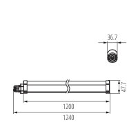 Svítidlo TP SLIM N 40W-NW KANLUX 38940