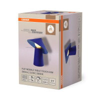 Stolní lampa Decor Flip Mobile Table 3.5.W Touch DIM Blue OSRAM 4058075848566
