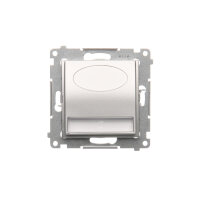 LED osvětlení (přístroj) 14V (0,56W), 5900 K,stříbrná matná metalizované