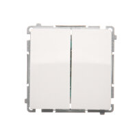 Přepínač sériový, řazení 5, 10AX, 250V~, bílá KONTAKT SIMON BMW5.01/11