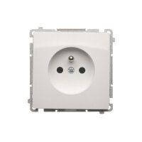 Zásuvka jednonásobná s uzemněním 16 A, 250 V~ bílá KONTAKT SIMON BMGZ1.01/11