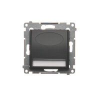 LED osvětlení (přístroj) 14V (0,42W), 3100 K, černá matná DOS14.01/49