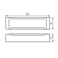 Elektronický napěťový transformátor TRETO IP67 12V 100W KANLUX 39516