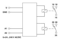 Dohledové relé MACX-MR-V-600 PHOENIX CONTACT 1336426