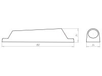 Kryt bedněnní Speedy 1xM20/25 KAISER 4551.14