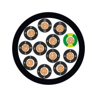 Ovládací kabel ÖLFLEX CLASSIC 128 H BK 0,6/1 KV 12G1,5 LAPP 1123533