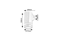 Fasádní svítidlo URFA LINE LED 9W RABALUX 77211