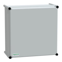 7035 Průmyslová skříňka PC PLS 360x360x180 SCHNEIDER NSYPLSC3636G
