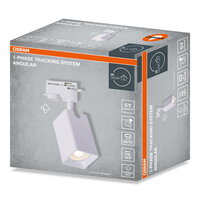 1-Phase Tracking Spot Angular GU10 WHITE OSRAM 4099854599415