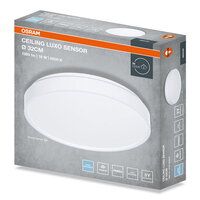 CEILING LUXO WHITE SENSOR ? 32 cm 18W 6500K IP20 WHITE OSRAM 4099854650253