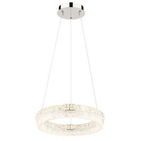 Závěsné svítidlo LAUREL chrom LED 24W 230V, 216-2200lm,2700-6000K GLOBO 67387-24