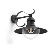 Nástěnné svítidlo Topiary černá 1x60W 230V PHILIPS 0181630PN