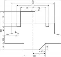 859-110 Univerzální pouzdro pro elektron