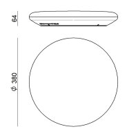 9172 - SWITCH PLAF.D380 25W IP54