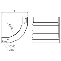 Stoupající oblouk 100x250 sendzimir (Mars) KOPOS NSO 90X100X250_S