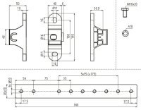 Dehn 472411 PA-(ekvipotenciální) přípojnice pro Ex z