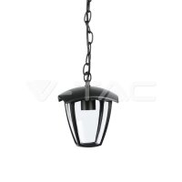 Ceiling Garden Lamp IP44 Black,  VT-735