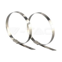 Cable Tie Stainless 4.6*200mm 100pcs/Pack V-TAC SKU11188