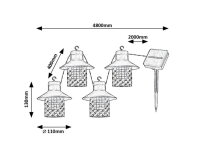 XIMPU LED 0,1W IP44 černá RABALUX 77003