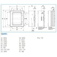 B04623 VTR 03 OBLO' QUADRO IP65 500X430X210 IBOCO 04623