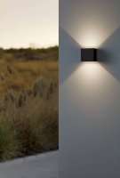 Nástěnné svítidlo CALPINO 3 AL-LED černá EGLO 901064