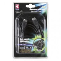 HDMI 2.0 high speed kabel ethernet A vidlice - A vidlice 5m EMOS SB0105