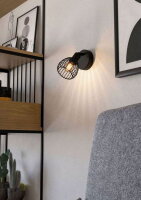 Bodové svítidlo SONNINO E14 černá 1X40W IP20 EGLO 901038