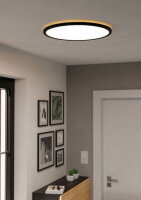 Stropní svítidlo ROVITO-Z LED-RGB/CCT d500 černá 16,8W IP44 EGLO 901465