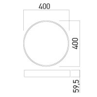 XPILL RND PANEL 40W 220-240V AC CCT(3/4/