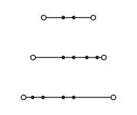 Třípatrová svorka, Svorka stíněného vodiče/průchozí/průchozí svorka, 1 mm2, Šedá