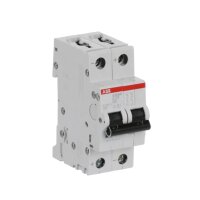 ABB S202MT-C20UC 2F jistič 20 A char. C 10kA 440V AC/DC pro kolejová vozidla