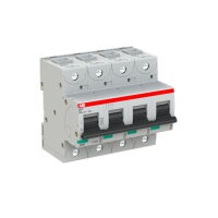 S804S-B63 jistič 4P char. B 63A s klecovou svorkou 50kA ABB 2CCS864001R0635