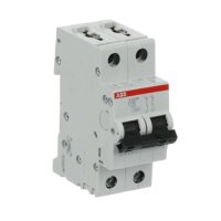 S202M-D16 2F jistič 16 A char. D 10kA ABB 2CDS272001R0161