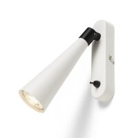 ALEXIS nástěnná bílá/černá 230V GU10 5W RENDL R14465