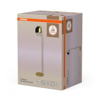 Decor Corolle Floor E27 Black OSRAM 4058075849181