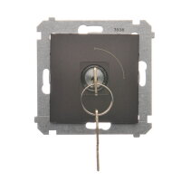 DW1K.01/46 Jednopólový spínač na klíč -