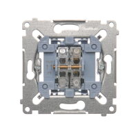 Tlačítko jednoduché spínací (přístroj) 10AX, 250V~ řazení 1/0 KONTAKT SIMON SP1M