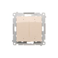 Stmívač pro LED pásky 12-24 V [Wi-Fi] :3028 krémová KONTAKT SIMON DESW1W.01/41