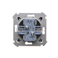 Přepínač dvojitý střídavý, řazení 6+6, 10AX, 250V~ černá matná DW6/2.01/49