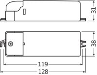 Elektronický transformátor LEDVANCE ET-PARROT 70/220240 I